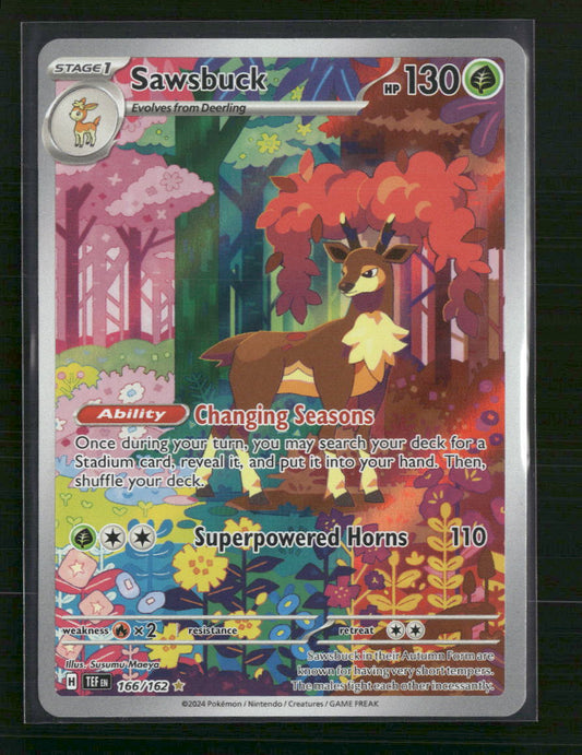 Sawsbuck SV05: Temporal Forces #166/162 - Front
