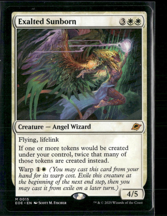 Exalted Sunborn Edge of Eternities #15 - Front