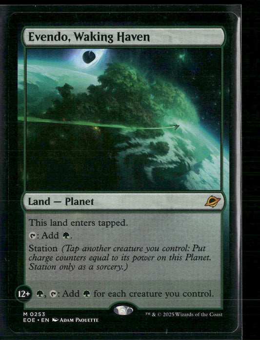 Evendo, Waking Haven Edge of Eternities #253 - Front