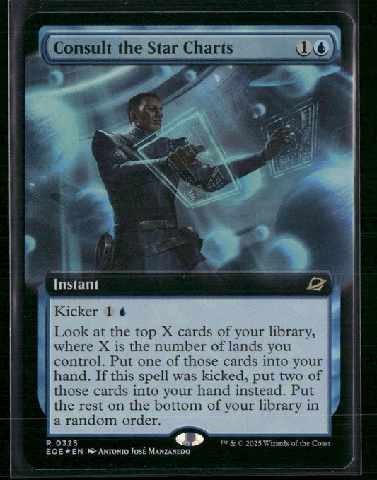 Consult the Star Charts (Extended Art) Edge of Eternities #325 Foil - Front