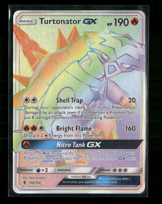 Turtonator GX (Secret) SM - Guardians Rising #148/145 - Front