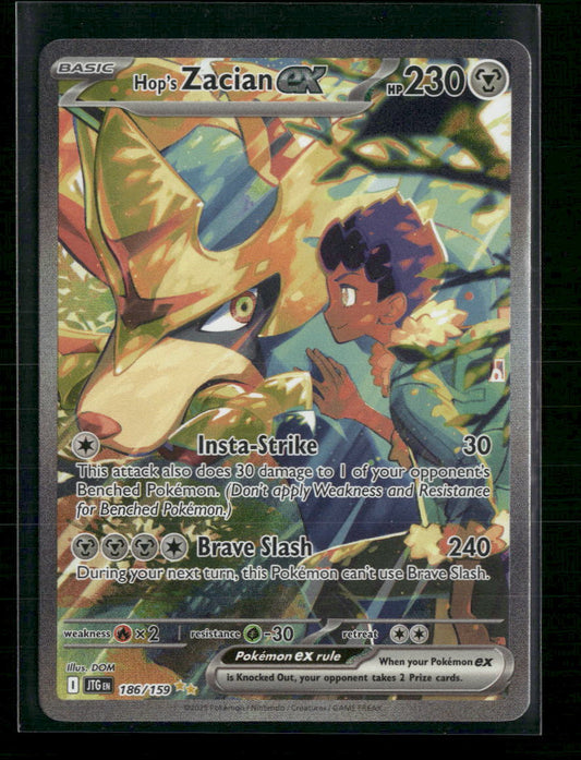 Hop's Zacian ex SV09: Journey Together #186/159 - Front