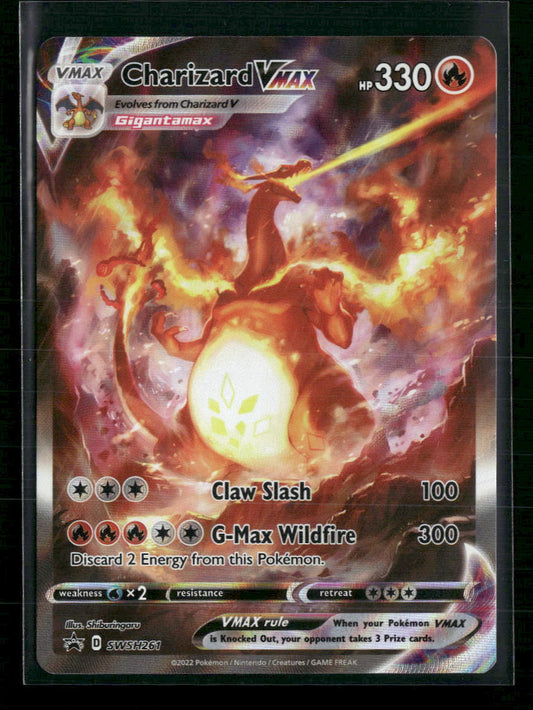 Charizard VMAX SWSH: Sword & Shield Promo Cards #SWSH261 - Front