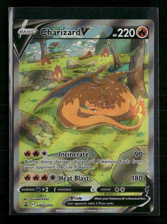 Charizard V SWSH: Sword & Shield Promo Cards #SWSH260 - Front