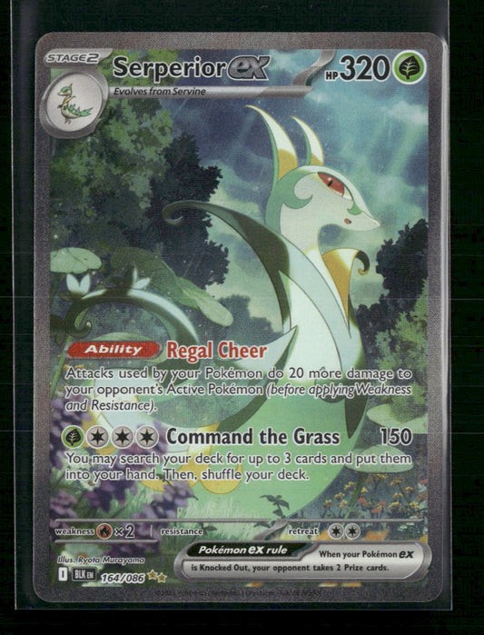 Serperior ex – 164/086 – Black Bolt - Front