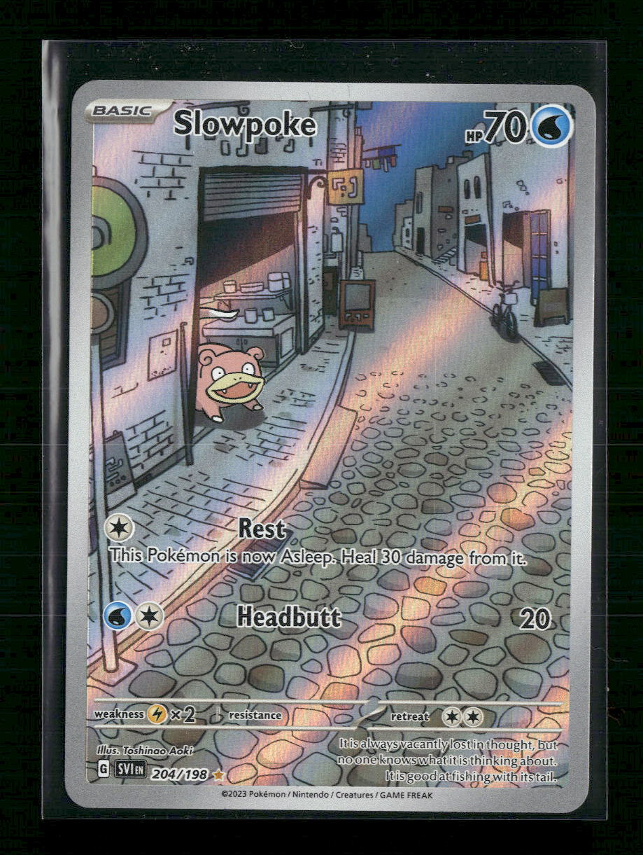 Slowpoke SV01: Scarlet & Violet Base Set #204/198 - Front