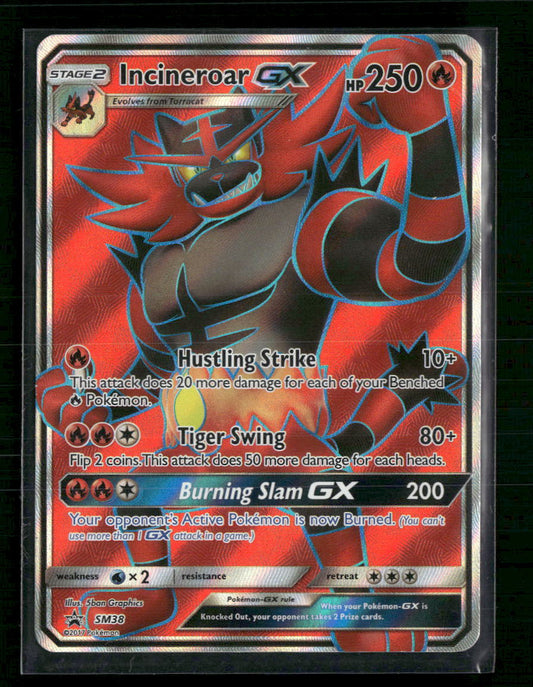 Incineroar GX SM Promos #SM38 - Front