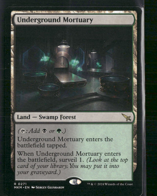 Underground Mortuary Promo Pack: Murders at Karlov Manor #271 - Front