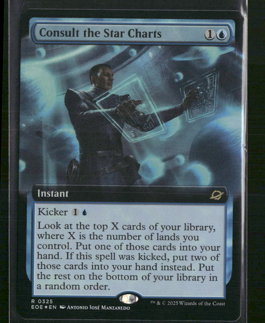 Consult the Star Charts (Extended Art) Edge of Eternities #325 - Front