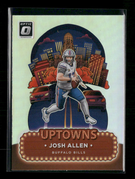 Josh Allen 2024 Donruss Optic #16 Uptowns - Front