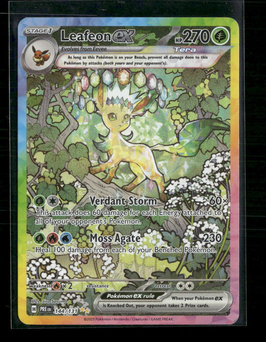 Leafeon ex SV: Prismatic Evolutions #144/131