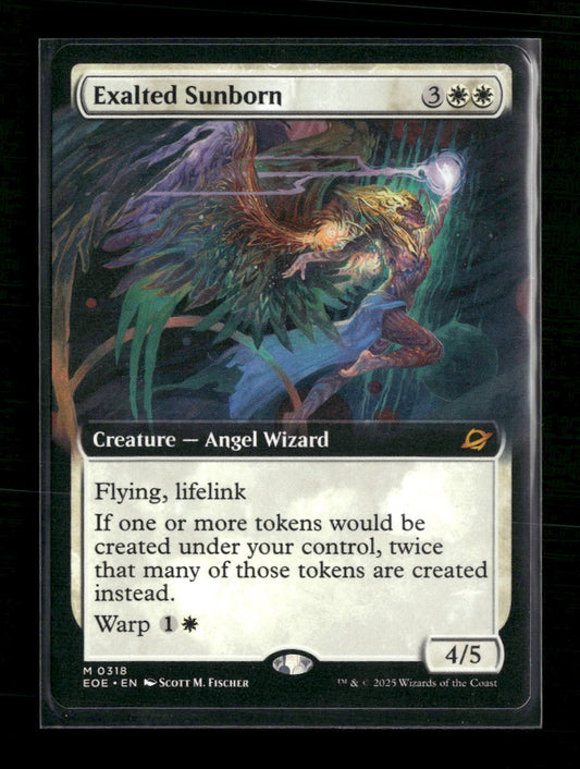 Exalted Sunborn (Extended Art) Edge of Eternities #318 - Front