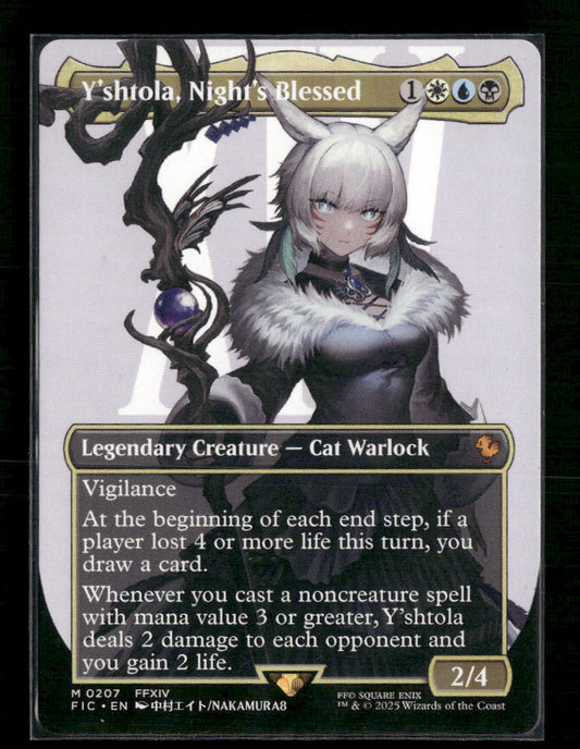 Y'shtola, Night's Blessed (Borderless) Commander: FINAL FANTASY #207 - Front