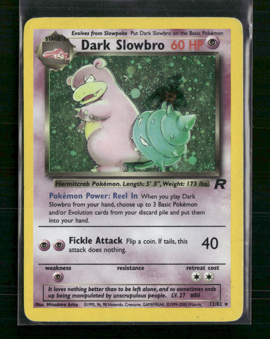 Dark Slowbro (12) Team Rocket #12/82 - Front