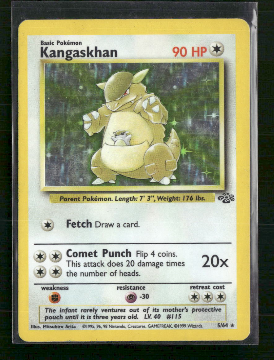 Kangaskhan (5) Jungle #05/64 - Front