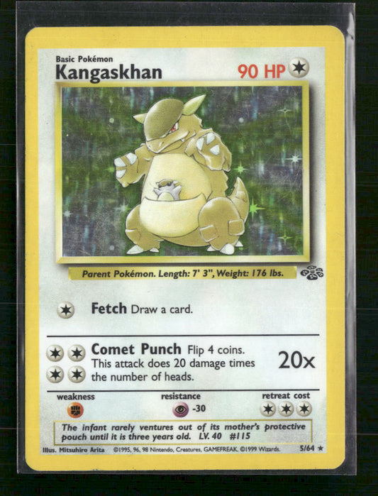 Kangaskhan (5) Jungle #05/64 - Front