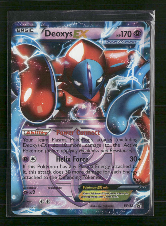 Deoxys EX (Team Plasma) Black and White Promos #BW82 - Front