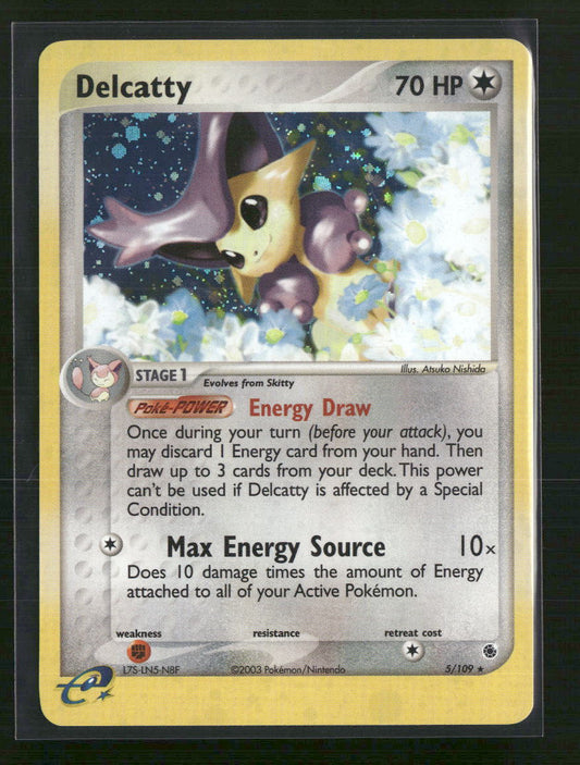 Delcatty Ruby and Sapphire #5/109 - Front