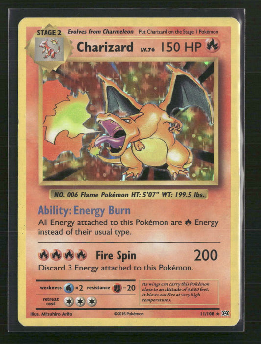 Charizard XY - Evolutions #11/108 - Front