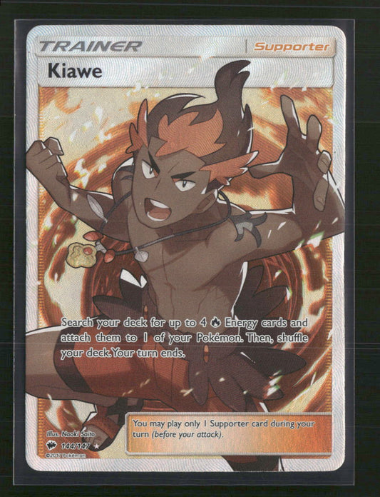 Kiawe (Full Art) SM - Burning Shadows #144/147 - Front