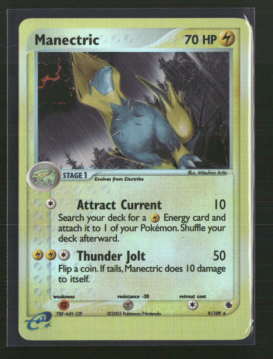 Manectric Ruby and Sapphire #9/109 - Front