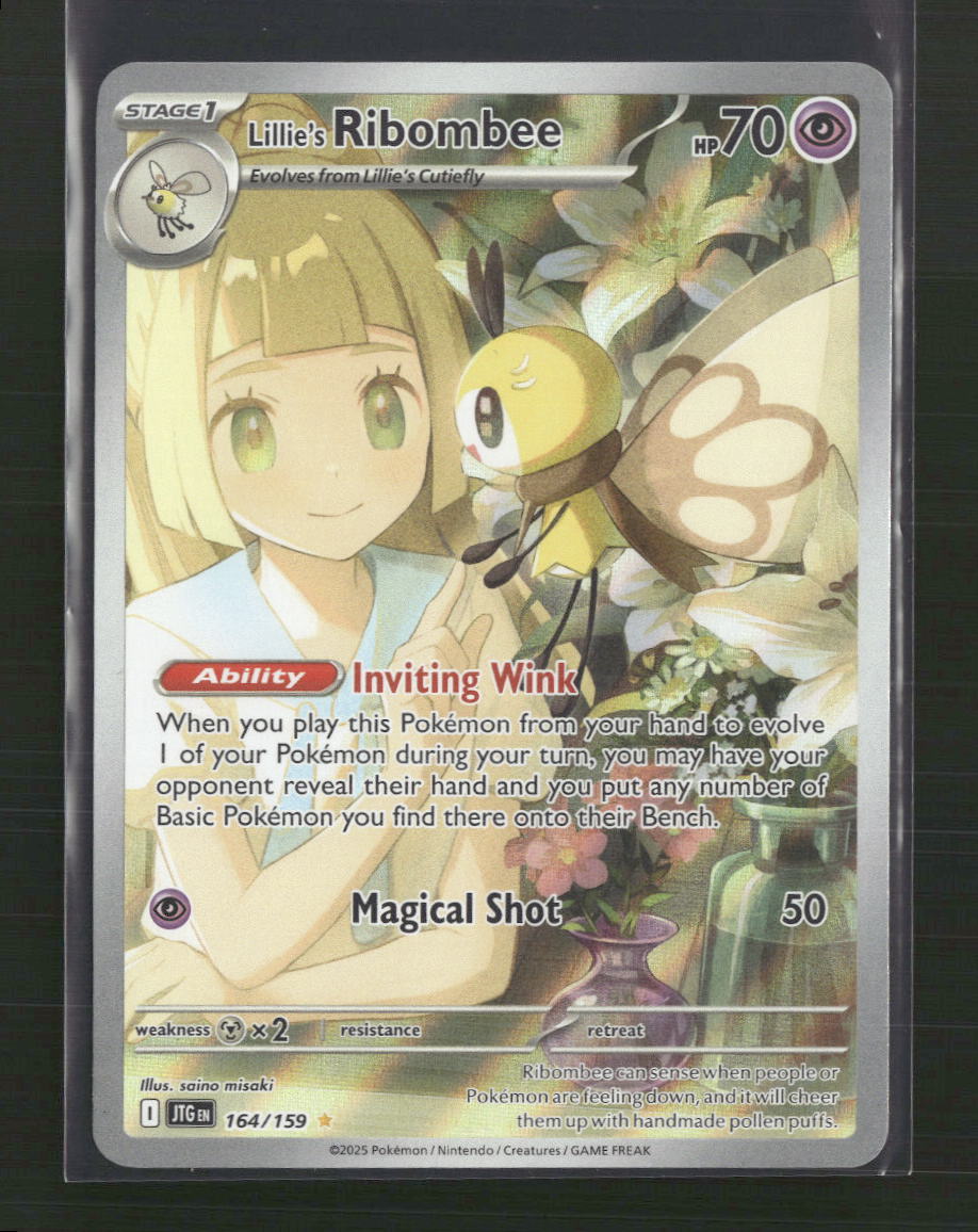 Lillie's Ribombee SV09: Journey Together #164/159 - Front