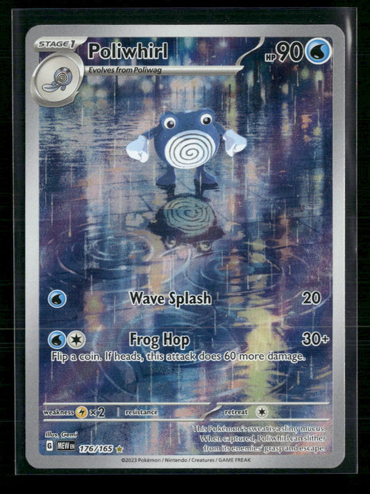 Poliwhirl SV: Scarlet & Violet 151 #176/165 - Front