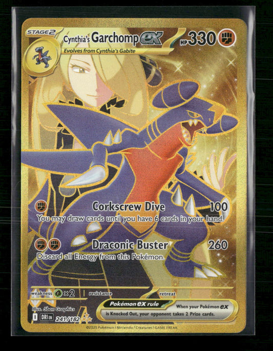 Cynthia's Garchomp ex SV10: Destined Rivals #241/182 - Front