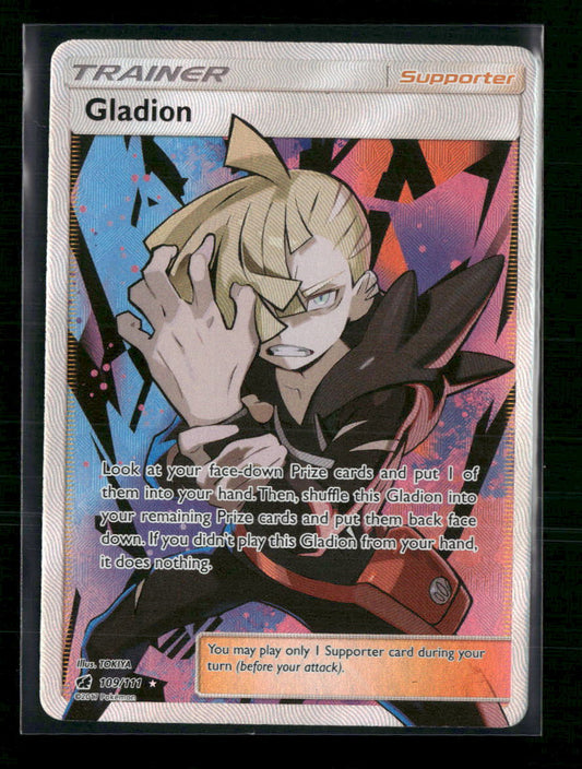 Gladion (Full Art) SM - Crimson Invasion #109/111 - Front
