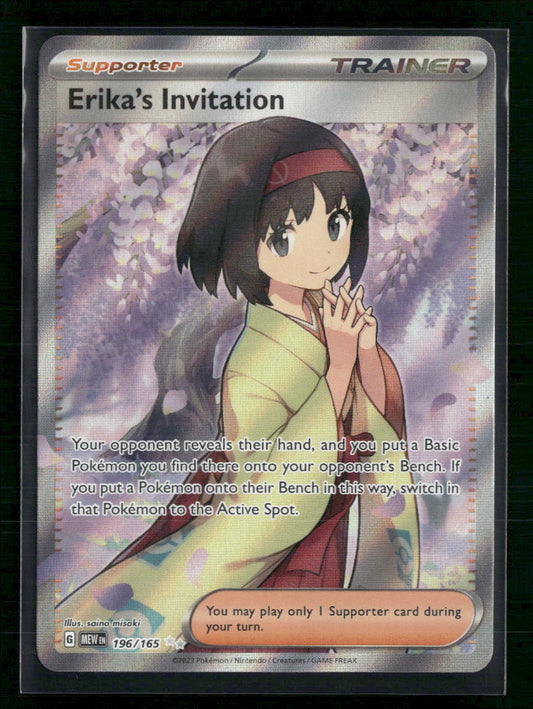 Erika's Invitation SV: Scarlet & Violet 151 #196/165 - Front