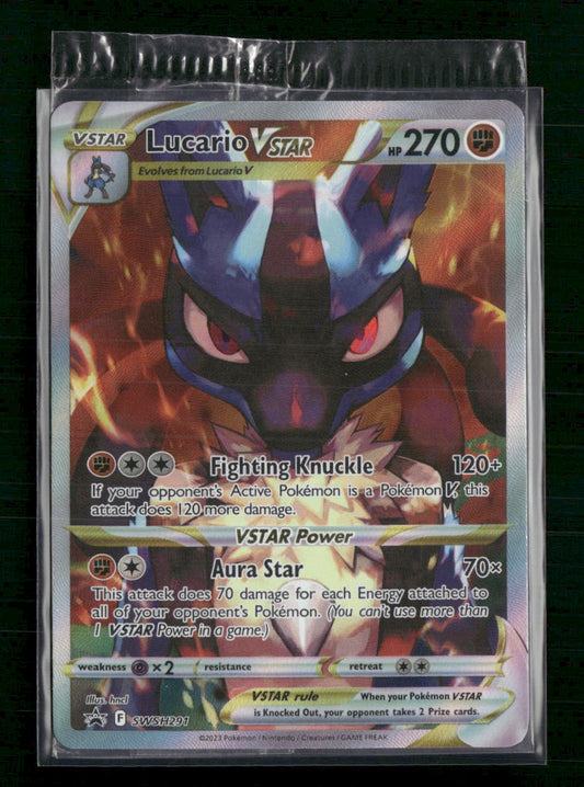 Lucario VSTAR SWSH: Sword & Shield Promo Cards #SWSH291 - Front