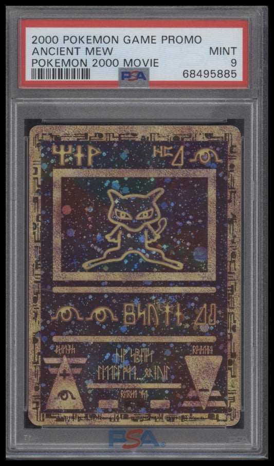 Ancient Mew 2000 Pokemon Game Movie # Pokemon 2000 Movie PSA 9 - Front
