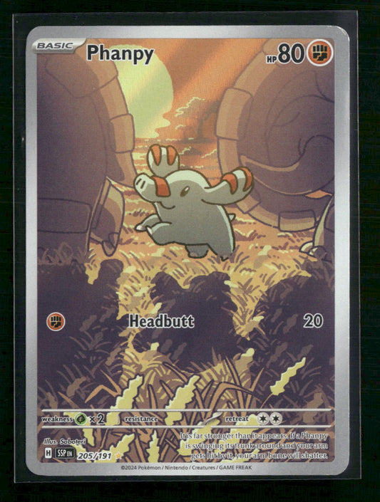 Phanpy SV08: Surging Sparks #205/191