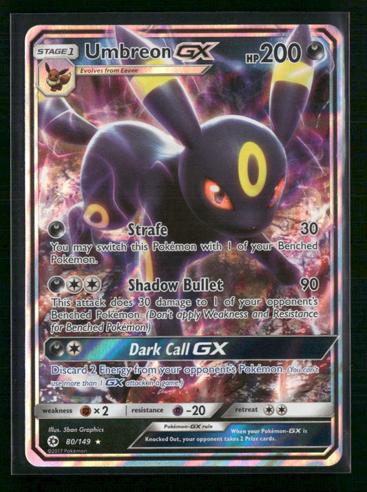 Umbreon GX SM Base Set #80/149