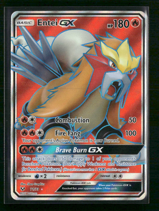 Entei GX (Full Art) Shining Legends #71/73