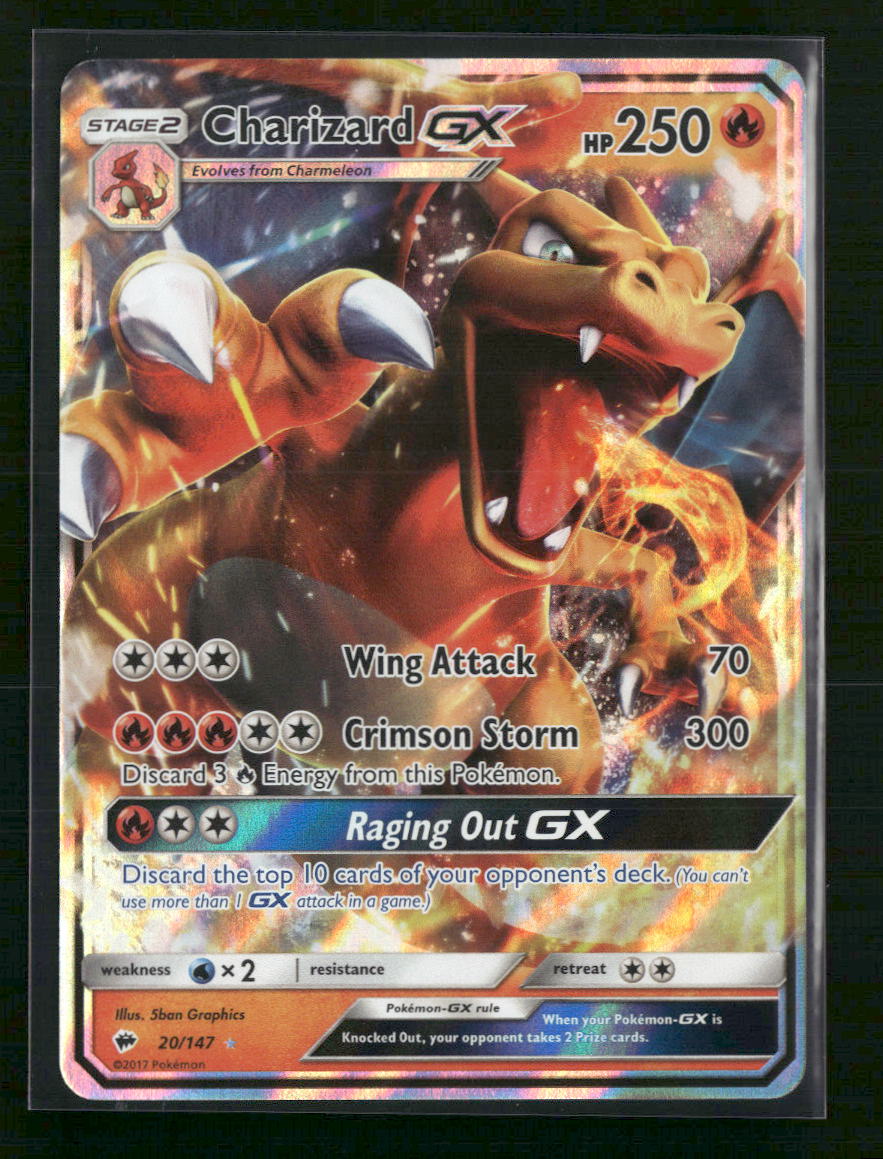 Charizard GX SM - Burning Shadows #20/147