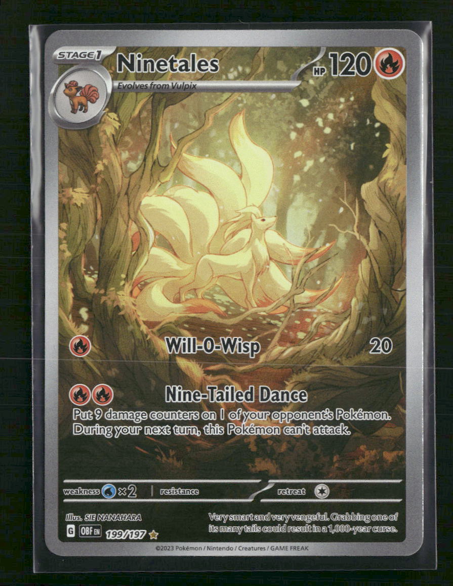 Ninetales -199/197 SV03: Obsidian Flames #199/197