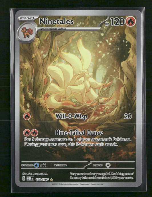 Ninetales -199/197 SV03: Obsidian Flames #199/197