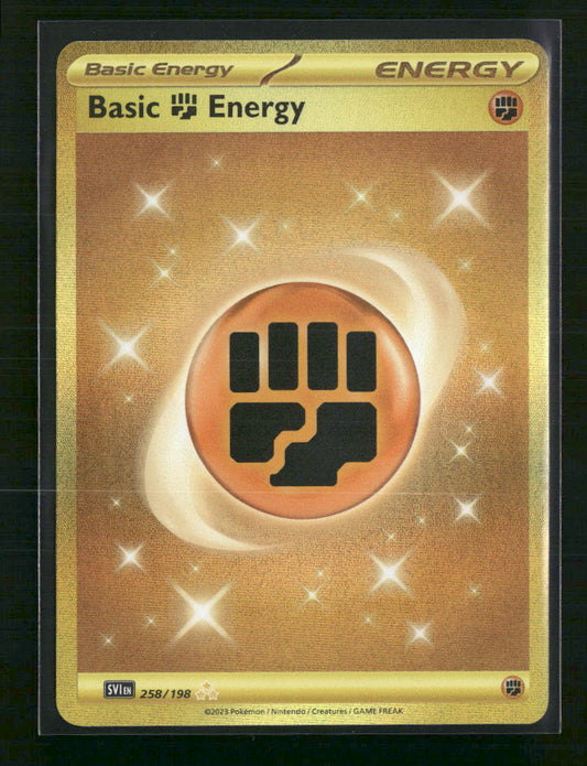 Basic Fighting Energy SV01: Scarlet & Violet Base Set #258/198