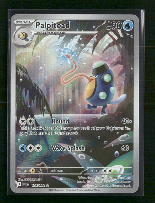 Palpitoad SV: Black Bolt #104/086