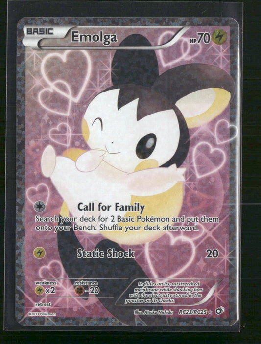 Emolga (Full Art) Legendary Treasures: Radiant Collection #RC23/RC25