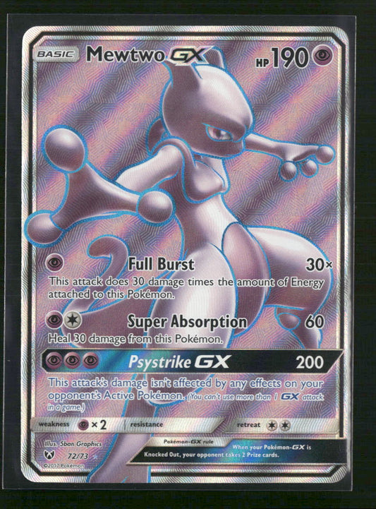 Mewtwo GX (Full Art) Shining Legends #72/73
