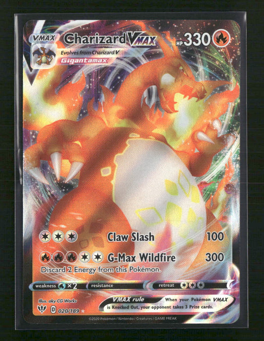Charizard VMAX SWSH03: Darkness Ablaze #020/189