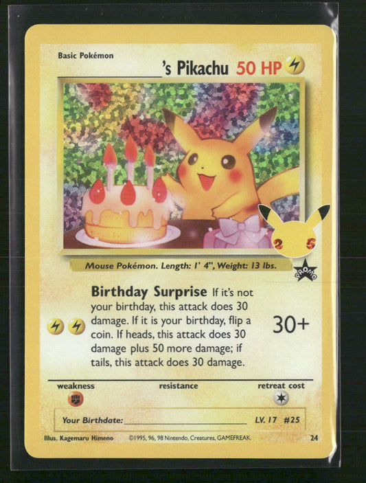 ______'s Pikachu Celebrations: Classic Collection #24/53