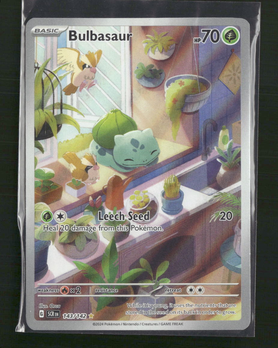 Bulbasaur SV07: Stellar Crown #143/142