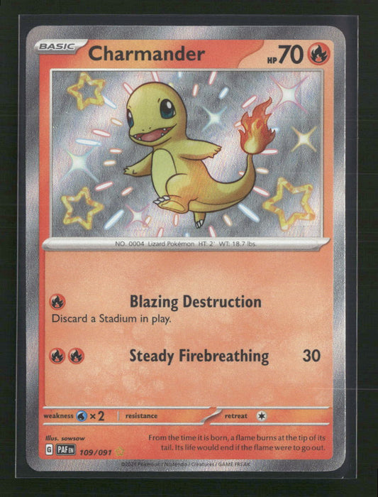Charmander SV: Paldean Fates #109/091