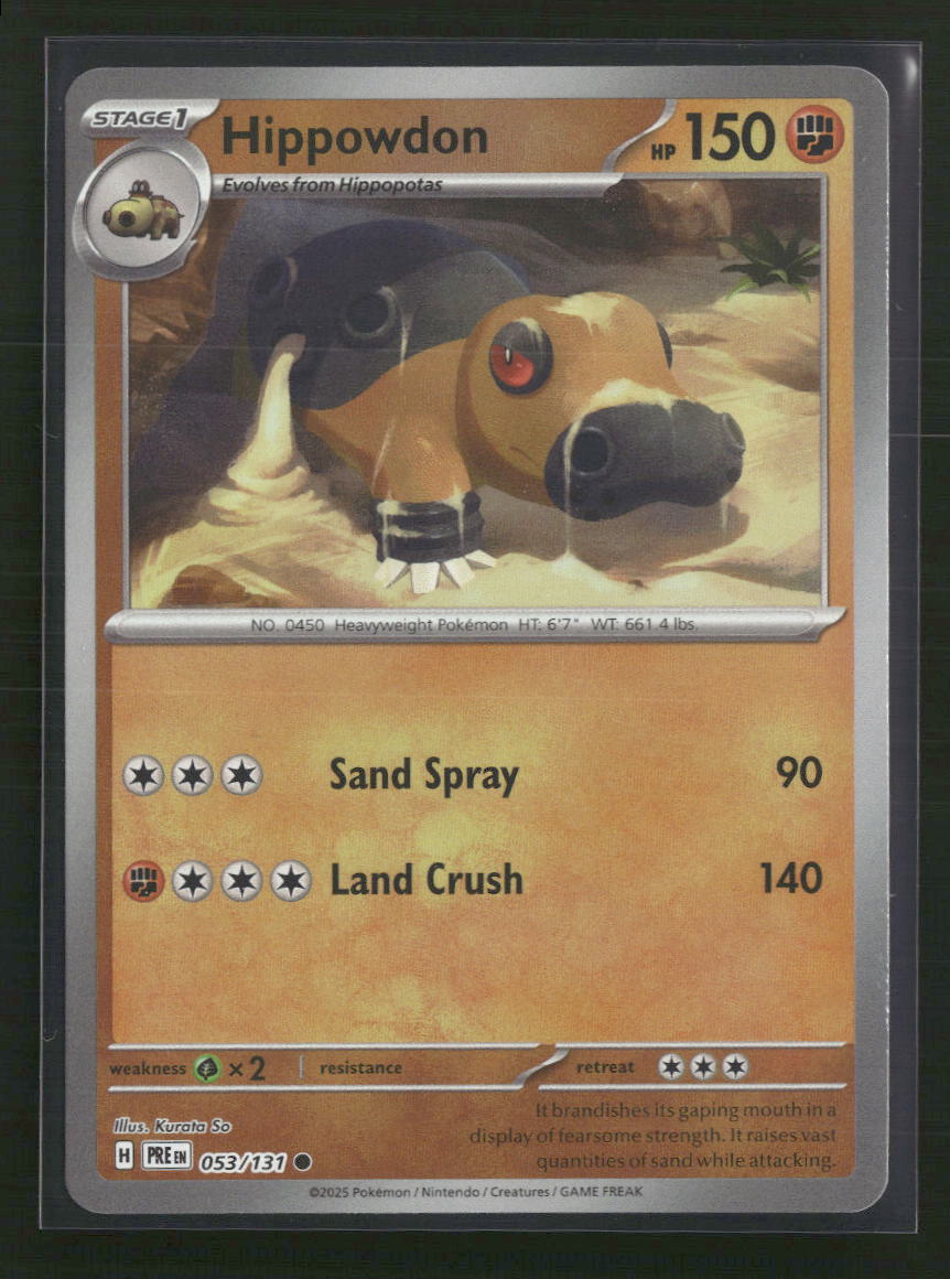 Hippowdon (Master Ball Pattern) SV: Prismatic Evolutions #053/131