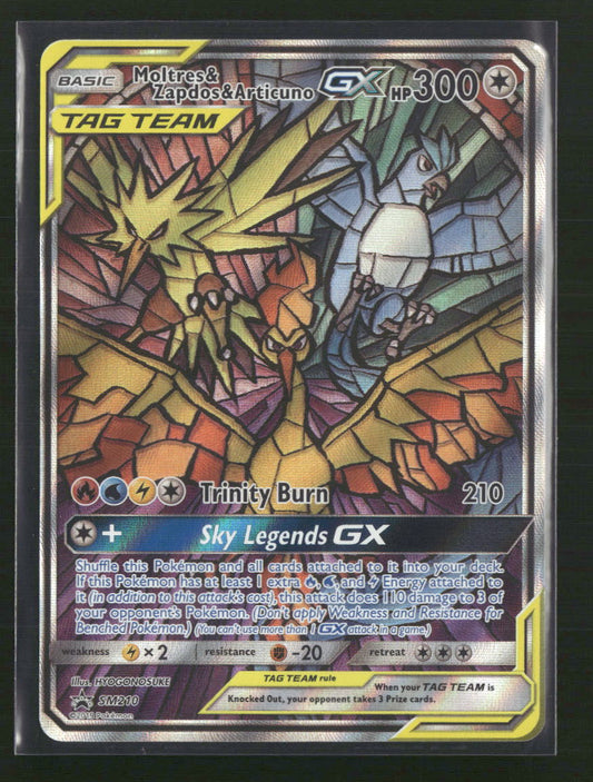 Moltres & Zapdos & Articuno GX SM Promos #SM210