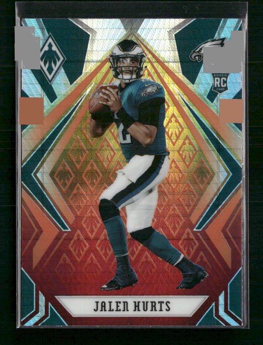 Jalen Hurts 2020 Panini Phoenix #114 Fire Burst