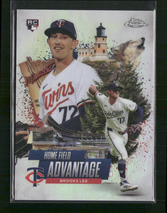 Brooks Lee 2025 Topps #HA-12 Home Field Advantage